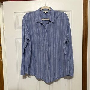 Lucky brand button down top